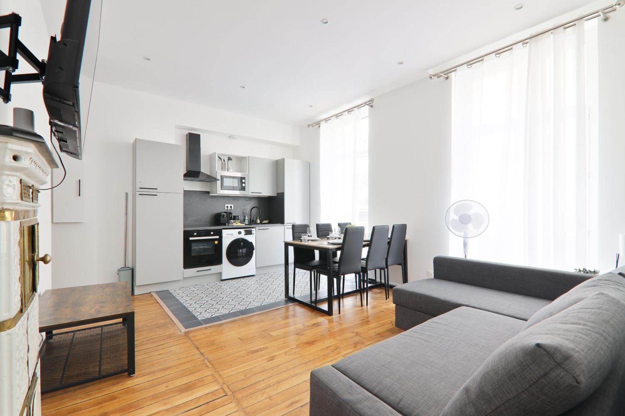 2 Bedroom Appartement Quartier Le Marais Free Netflix Paris Exterior foto